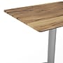 Flash Furniture TopGuard Rectangle Wood Restaurant Dining Table and Base, 30" x 24", Natural/Silver Base (ST2430NATTR18S)~#|#~9B1A5FFC-557F-4AAC-897F6FE52F17E04D_sc7