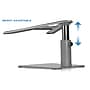 Mount-It! 2" x 10" Adjustable Height Laptop Riser for 11"-15" Laptops, Silver (MI-7271)~#|#~9B1FC8D7-9E7A-436C-9D4451F0B9F9D28E_sc7