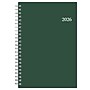 2026 Blue Sky 8" x 5" Weekly & Monthly Personal Organizer, Plastic Cover, Deep Forest Green (154921)~#|#~9B1FE34D-B6DD-43DB-A450D021AEB3706A_sc7