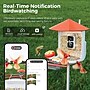 PerchMe Smart Bird Feeder with Camera, Vermilion Canopy (SF-BF-VC01)~#|#~9B219A38-B4A4-4813-9E54A5C9B670BD6A_sc7