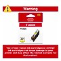 Canon 221 Yellow Standard Yield Ink Cartridge   (2949B001)~#|#~9B271F9F-3B56-4081-AB4D4CDEF36BCD7B_sc7