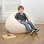 Flash Furniture Dillon Faux Sherpa Refillable Bean Bag Chair, Natural (DGBEANSMSHRPNAT)~#|#~9B2A9535-AE07-45DB-9FB9CEB1CEE9C861_sc7