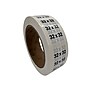 Nahanco 32 x 32 Plastic Size Marker, Clear/Black/White, 250/Roll (DSM-264)~#|#~9B2F36B9-A30B-4E5F-B1C3C7CE03565D3F_sc7