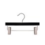 Nahanco 12" Wood Flat Skirt/Slack Hanger, Black, 100/Pack (21212RC)~#|#~9B2F41B3-78FE-47C0-970C6F5DA187046D_sc7
