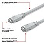Staples TECH 25 ft. Cat-6 Ethernet Cable, Male to Male, Gray (ST62446)~#|#~9B33E37F-08CF-44D4-873D46AA7B62CCFD_sc7