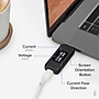 Plugable USB 3.1 Type C Male/Female Voltage and Amperage Meter, Black (USBC-VAMETER)~#|#~9B36C73B-0945-481A-A02F737F2193EB98_sc7