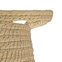 Household Essentials Round Handwoven Paper Rope Basket with Handles, Natural/Terracotta (HE1209)~#|#~9B36F3CA-7238-4C11-B639BACB169E09BD_sc7