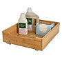 Household Essentials Glidez Bamboo and Steel Pull-Out/Slide-Out Storage Organizer for Under Cabinet Use, 1-Tier Design (HE1088)~#|#~9B395F49-0714-4008-8F6396961BC24CE6_sc7