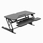 Mount-It! 38"W Manual Rectangular Adjustable Standing Desk Converter, Black (MI-15009)~#|#~9B3B575D-98D1-46D9-BDA517527CFB8CA2_sc7