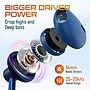 Delton 18EC USB-C Earbuds with Microphone, Blue (DWH18ECBL)~#|#~9B3BA17A-E3B8-42B9-8135C51921E23A84_sc7