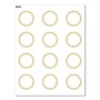 Avery Multi-Lined Gold Border Matte Blank Card, White, 120/Pack (S00-D19)~#|#~9B3D335C-347B-4139-9339D8CA1B535043_sc7