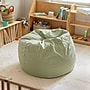 Flash Furniture Cotton Twill Small Dot Kids Bean Bag Chair, Green~#|#~9B469D89-D10F-4D93-96049F5D7841FDBE_sc7
