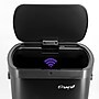 Elama Stainless Steel Indoor Sensor Trash Can, 13 Gallon, Black (938122410M)~#|#~9B4B4F9A-8A7C-4228-951A7CBE6061E950_sc7