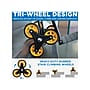 Mount-It! Stair Climber Hand Truck and Dolly, 264 lb. Capacity, Black/Yellow (MI-913)~#|#~9B4C2C02-A650-49D8-891AC69B78BB72C0_sc7