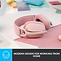 Logitech Zone Vibe 100 Wireless Noise Canceling Bluetooth Headset, Rose (981-001258)~#|#~9B4F15E1-2318-4A52-87E06E5D8B5766DF_sc7
