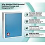 Viva Comfort Dual Lock Surface-Mount Medicine Medical Cabinet, 1.1 cu. ft., Blue (ADI999-04-BLU-MK)~#|#~9B4F7EC2-FD99-4AE4-9C7A05526C12E4F1_sc7