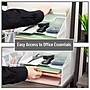 Mind Reader 5-Compartment Metal Mesh File Organizer, White (MESHBOX5-WHT)~#|#~9B4FAB01-421B-4198-8CD1B8D01388617D_sc7
