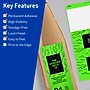 Avery Laser/Inkjet Multipurpose Rectangle Labels, 3-1/4" x 8-3/8", Neon Green, 30/Pack (94251)~#|#~9B509B83-6888-4C5E-AE262C4371C95DC9_sc7