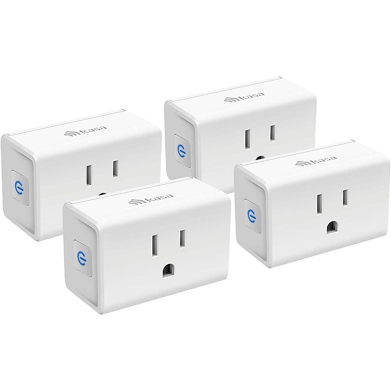 TP-Link EP10 Kasa Wi-Fi Smart Plug, White, 2/Pack (EP10) image 1