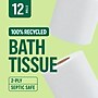 Perk™ Eco Recycled Toilet Paper, 2-ply, White, 240 Sheets/Roll, 12 Rolls/Case (PK63226)~#|#~9B51AB6B-5CFD-48E5-97A1BA8FDDEB88E0_sc7