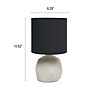 Creekwood Home Geometric Concrete 10.62" LED Table Lamp, Black (CWT-1011-BK)~#|#~9B57F4E5-689B-4CAC-BE864A000DE98277_sc7