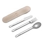bentgo Stainless Steel Utensil Set, Sand (BGSSUT-SD)~#|#~9B5EE00A-D29E-4C9D-9050719FF7642A45_sc7