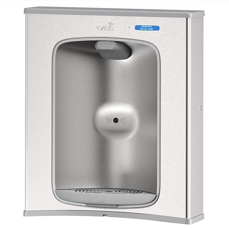 Oasis VersaFiller Stainless Steel Electronic Bottle Filler, Filtered, Retrofit Kit (507003) image 1