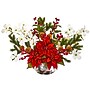 Nearly Natural Artificial Poinsettia, Dogwood, Berry and Pine Arrangement (1983)~#|#~9B617D24-CE35-49AD-B1F2C7C2CE6A534F_sc7