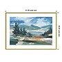 Amanti Art Pastel Lake View I by Ethan Harper Wood Framed Wall Art Print, 41"W x 30"H (A42679040934)~#|#~9B633FA2-CD0C-42E6-BB25236619121CE7_sc7