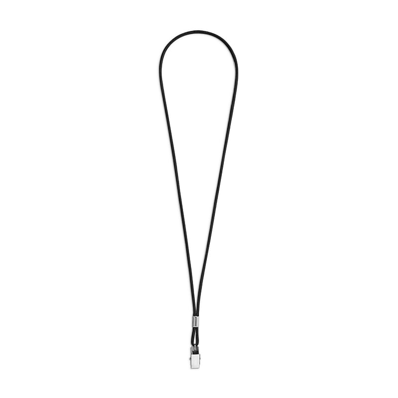 Staples Lanyards with Bulldog Clip, 36" Length, Nylon, Black, 12/Pack (36687-CC/374747) image 1