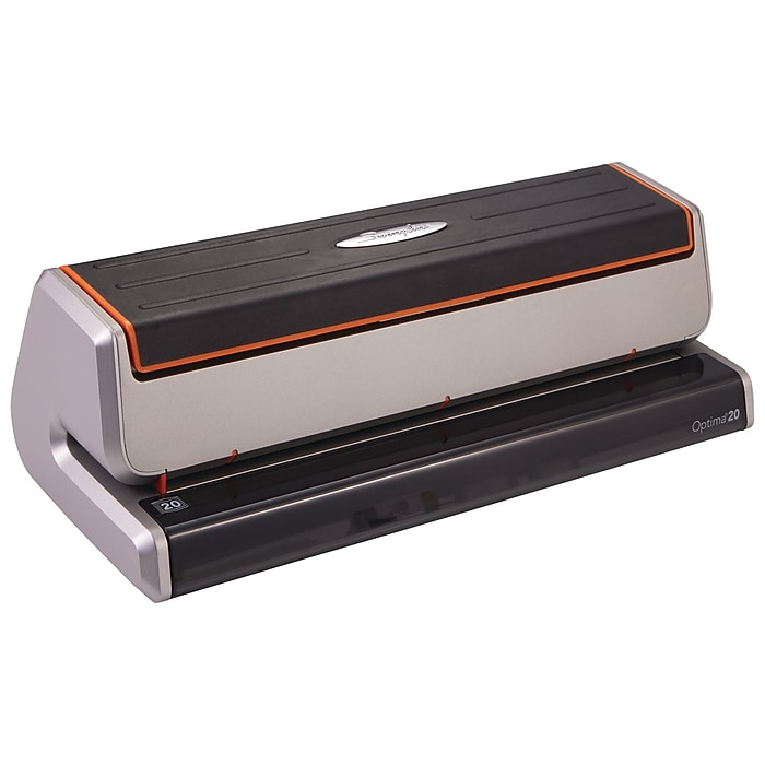 Swingline Optima Electric Desktop 3-Hole Punch, 20 Sheet Capacity