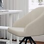 Martha Stewart Sora Velvet Swivel Task Chair, White/Oil Rubbed Bronze (CH222119WHBK)~#|#~9B6A8E4B-CF1A-4665-BA86D175E40416A2_sc7