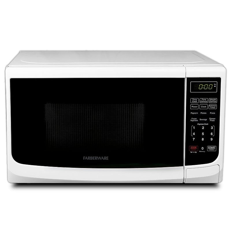 Farberware Classic 0.7 Cu. Ft. Countertop Microwave, White (FMO07ABTWHA) image 1