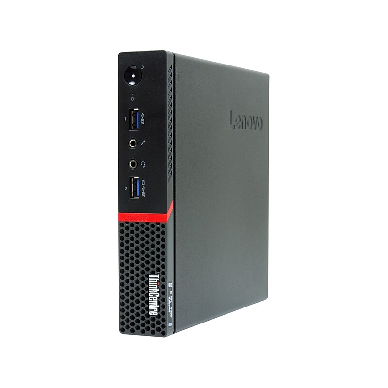 Lenovo ThinkCentre M900 SFF Refurbished Desktop Computer, Intel Core i5-6500 3.2GHz, 8GB RAM, 256GB SSD, Windows 10 Pro image 1