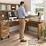 Bush Home Somerset 72" W Office Desk with Drawers and Hutch, Fresh Walnut (SET018FW)~#|#~9B6EEC99-0137-4164-85F14E3CB0FFE932_sc7
