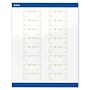 Avery Rectangle Multipurpose Labels, 1" x 2-5/8", White, 160/Pack (19479370642)~#|#~9B70A760-8AF5-4875-912FBA2D1144C2E8_sc7