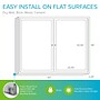 Ghent 4' H x 5' W Enclosed Recycled Rubber Bulletin Board with Satin Frame, 2 Door, Confetti (PA24860TR-CF)~#|#~9B76BF4C-2841-467A-944790F8359DAB37_sc7