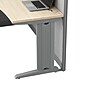 Bush Business Furniture Office in an Hour 63"H x 65"W L-Shaped Cubicle Panel Workstation, Natural Elm (WC36594-03K)~#|#~9B7AA254-ED61-4674-924F136D84E89BED_sc7