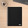 2027 Staples 8" x 11" Daily Appointment Book, Plastic Cover, Black (ST21487-27)~#|#~9B816801-8C15-45BF-ABD023D71B3C0EBE_sc7