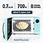 Nostalgia Retro 0.7 cu. ft. Countertop Microwave, Aqua (NRMOPMSW7AQ6A)~#|#~9B82946B-A8E4-4B83-8BE240D1CF98676D_sc7
