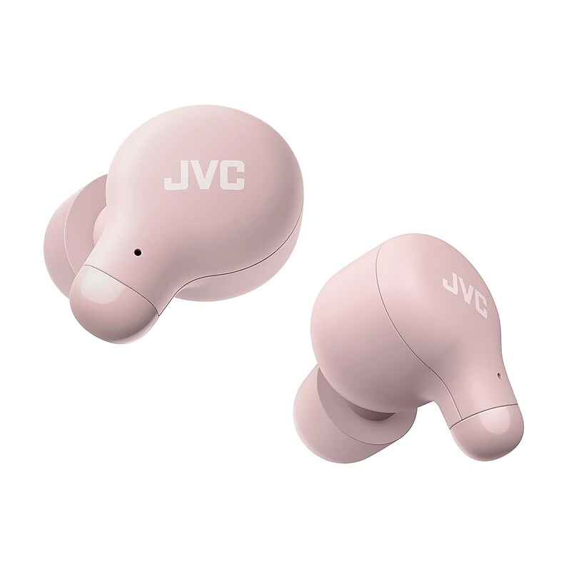 JVC Marshmallow True Wireless Earbuds, Bluetooth, Pink (HAA18TP) image 1