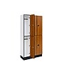 Alpine Industries 72" 2-Tier 3-Column Storage Locker, Oak (701-O-3-TPL-MK)~#|#~9B86295B-5DF0-4983-A4A049A8A9C636B9_sc7