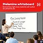 TRU RED™ Melamine Dry Erase Board, Gray Frame, 5' x 3' (TR59353)~#|#~9B8798B7-0D02-4EE4-965A9B88D9B5B5AD_sc7