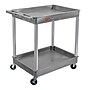 Luxor ENDURA XL 2-Shelf Utility Cart, Gray (TC11-G)~#|#~9B905AA4-21A8-41F5-AB84DD7C5479DF6B_sc7