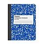 STAPLES Composition Notebook, 9.75” x 7.5”, Wide Ruled, 100 Sheets, Blue~#|#~9B9096D0-9649-498F-8D6DEE98985A8A95_sc7