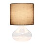 Creekwood Home Modern Glass 13.75" LED Table Lamp, Clear/Gray (CWT-1014-CG)~#|#~9B9319CD-D1D4-462E-8EB1DEF6477C1D51_sc7