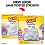 Glad ForceFlex Tall 13 Gallon Drawstring Kitchen Trash Bag, Gain Lavender with Febreze Freshness, White, 110 Total Bags (79157)~#|#~9B979E47-367B-4480-8CF39EDBB58998DB_sc7