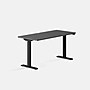 Branch Duo 58"W Electric Adjustable Standing Desk, Charcoal/Black (10-10-09-90)~#|#~9B9B636A-691B-41B1-B92F2E7D9EDEF6AB_sc7