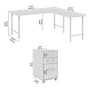 Bush Business Furniture Hustle 72"W L Shaped Computer Desk with 3 Drawer Mobile File Cabinet, White (HUS013WH)~#|#~9B9F6E46-7C5D-46E2-A4B2B3077CF4D37C_sc7