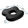 Mount-It! Ergo Collection Memory Foam Ergonomic Seat Cushion, Black (MI-1104)~#|#~9BA08236-4E25-436B-82B9958D2BA11119_sc7